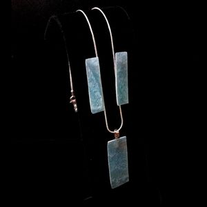 Be Bold Green Necklace and Earring set